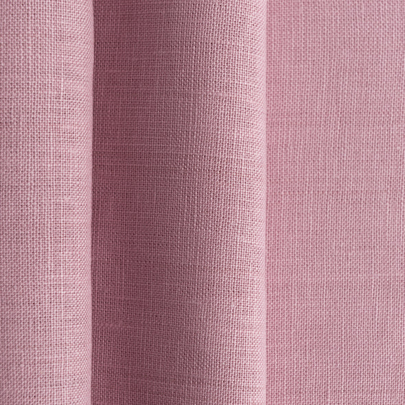 Dusty Rose Linen Fabric by the Meter - 100% French Natural - Width  133 or 267 cm