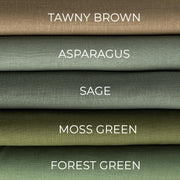 @color:Tawny Brown,color:Asparagus, color:Forest Green, color:Sage