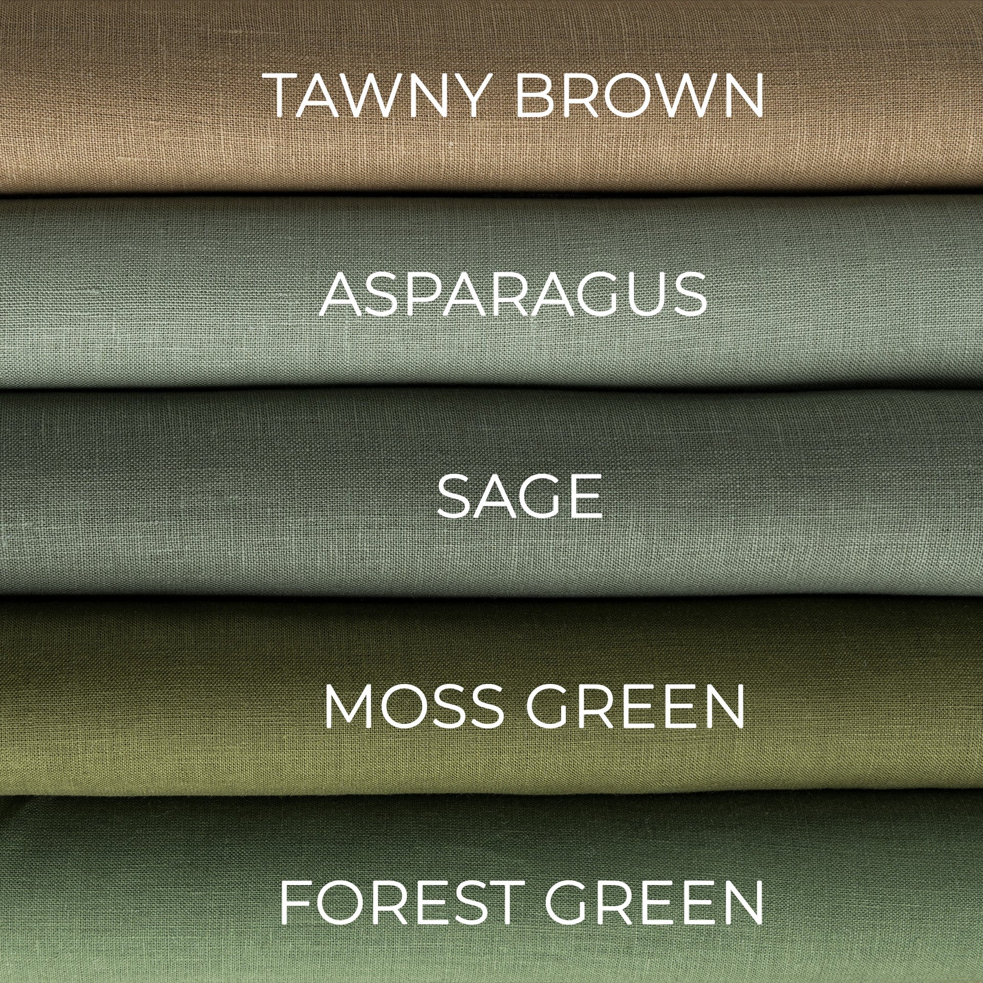 @color:Tawny Brown,color:Asparagus, color:Forest Green, color:Sage