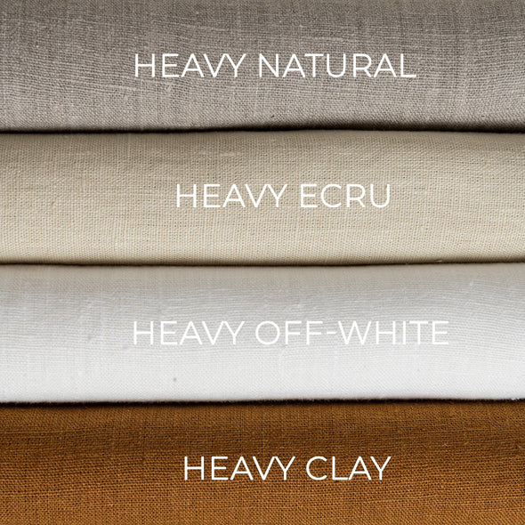 @Color: Heavy Weight Natural, Color: Heavy Weight Ecru, Color: Heavy Weight Off-White, Color: Heavy Weight Clay