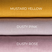 @Color: Mustard Yellow, color: Dusty Pink, color: Dusty Rose