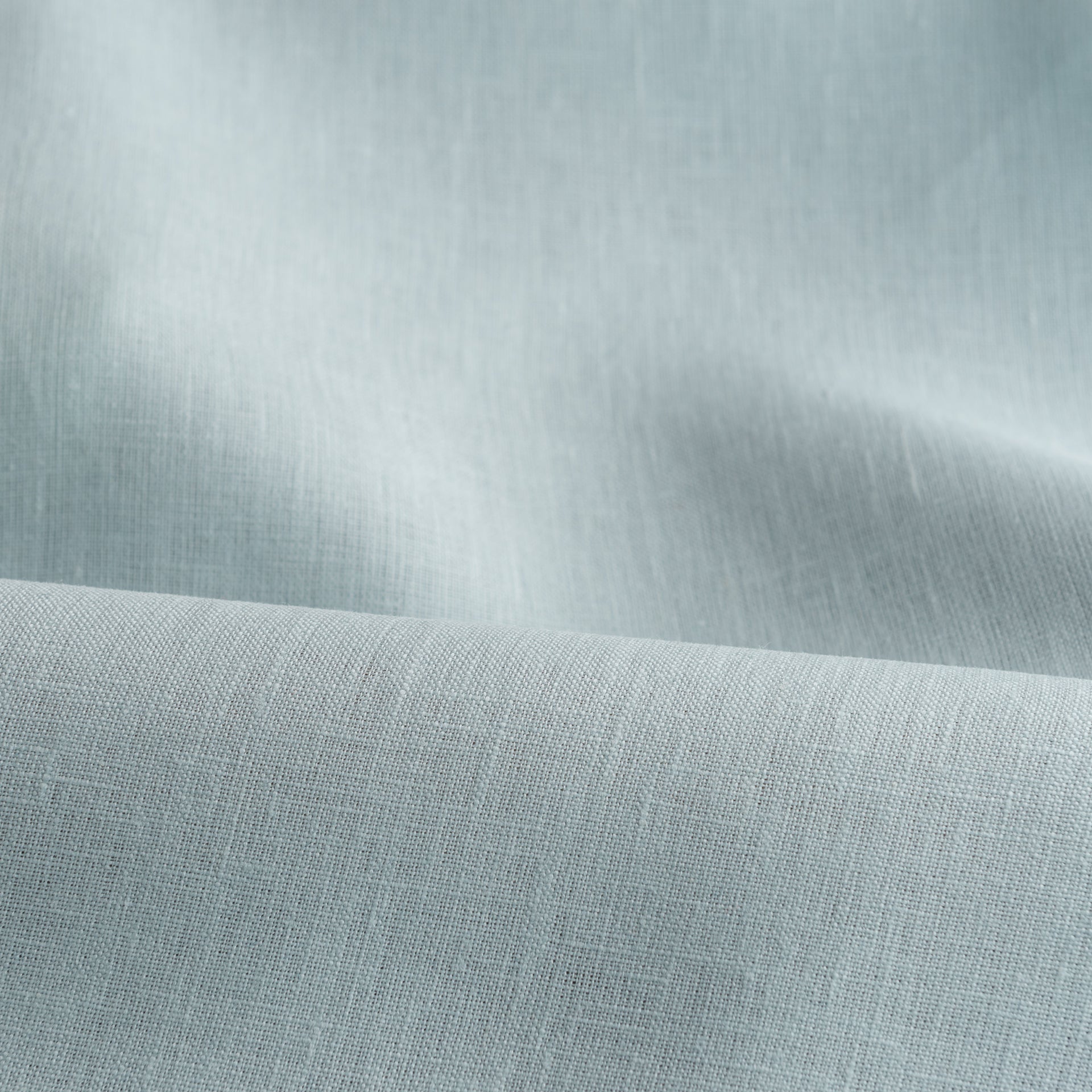 Sky Blue Linen Fabric by the Metre - 100% French Natural - Width 133 cm