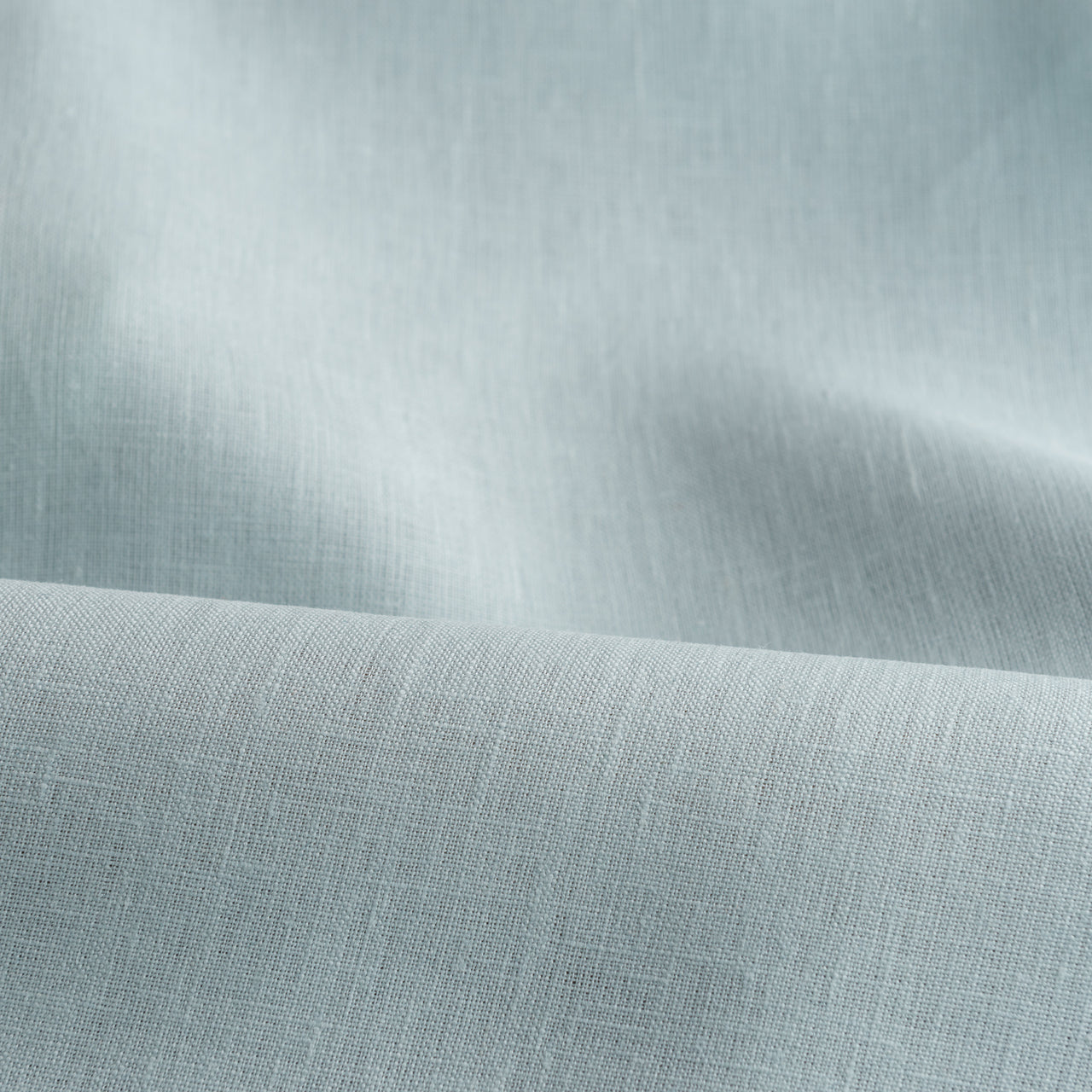 Sky Blue Linen Fabric by the Metre - 100% French Natural - Width  133 cm