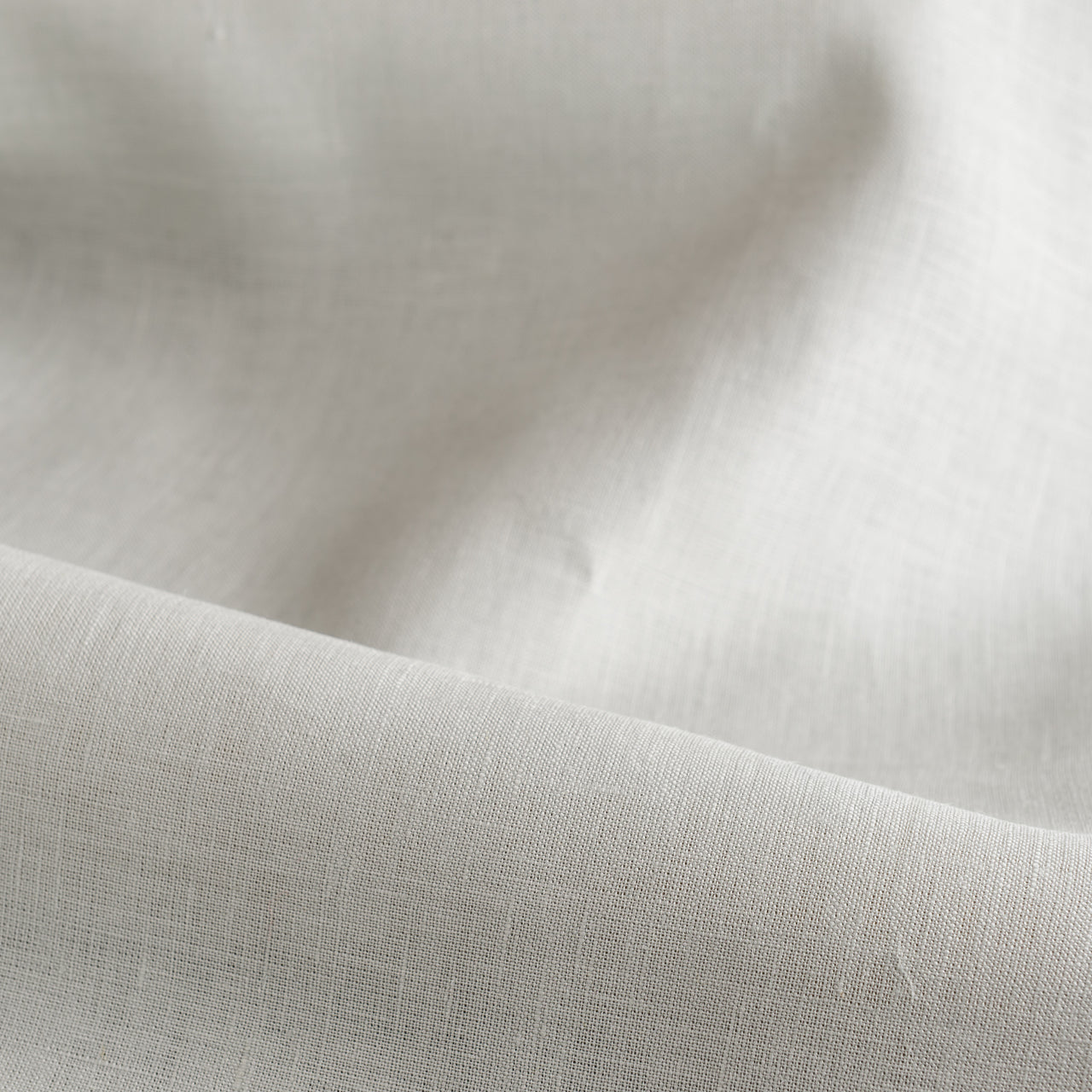 Stone Grey Linen Fabric by the Metre - 100% French Natural - Width  133 or 267  cm