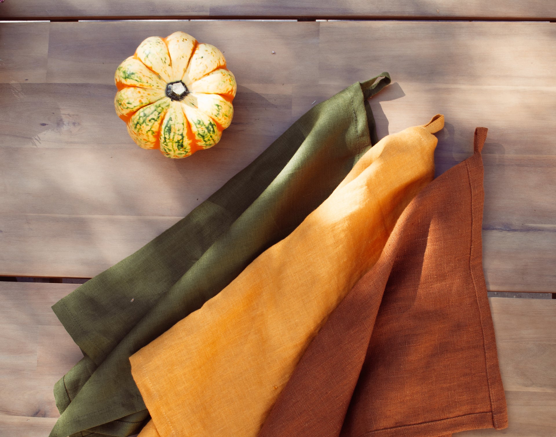 Tea Towels Autumn Colours