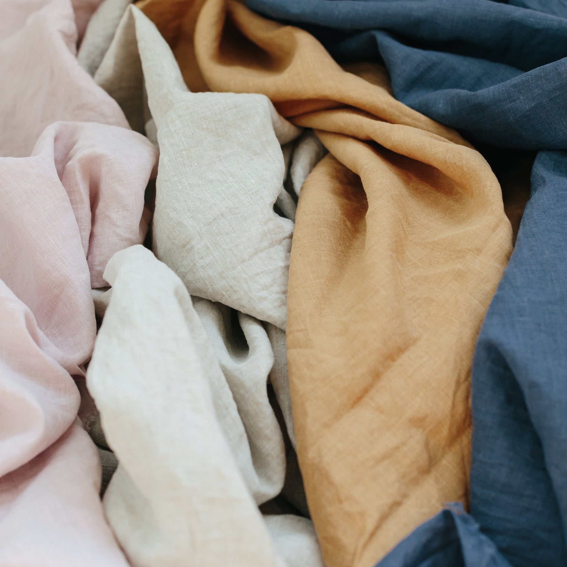 100% Natural Linen Fabric by the Metre - For Curtains & drapery, Bedding, Clothing, Home Decor, Shirts, Skirts, Tablecloths, Pants