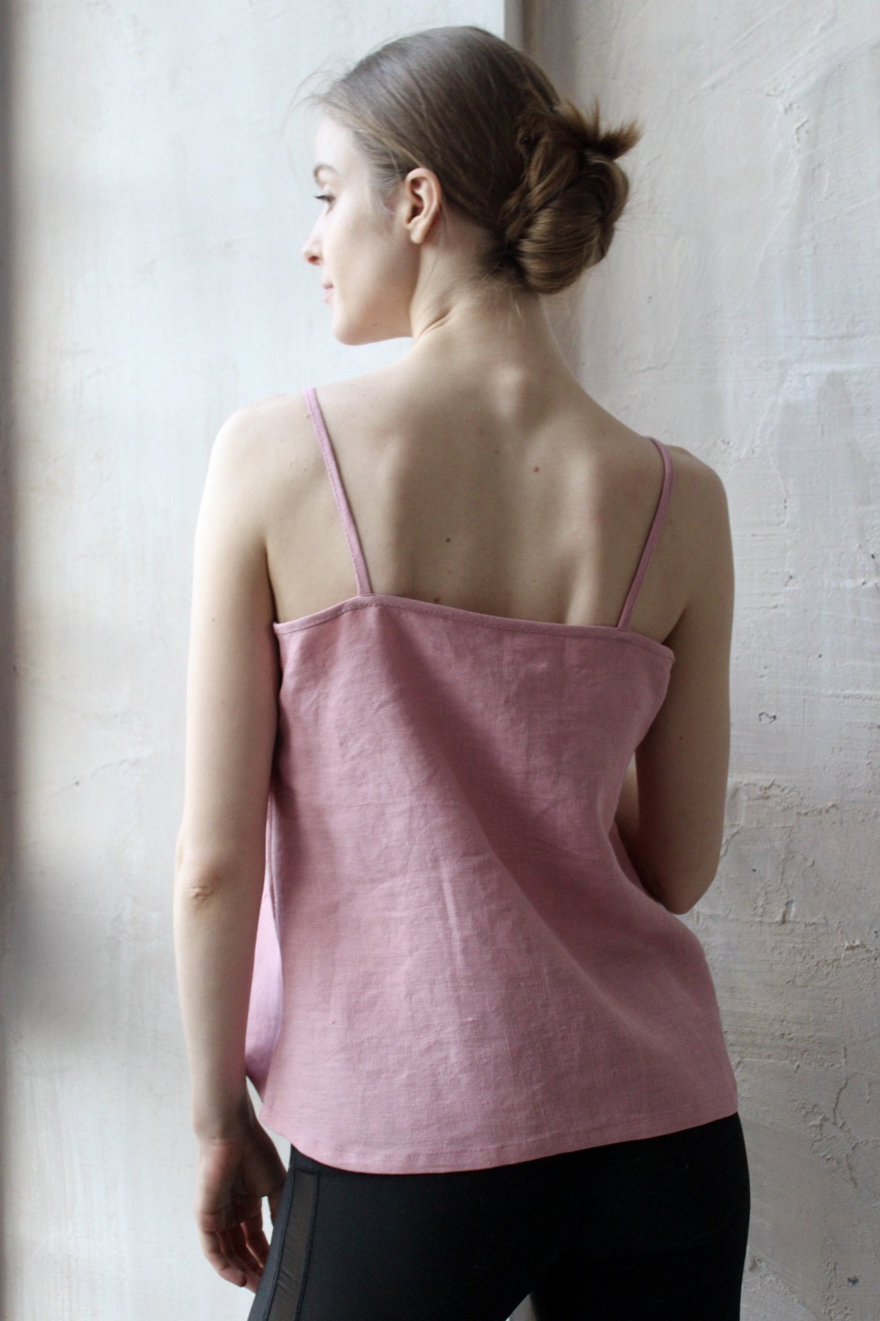 Linen Singlet Top
