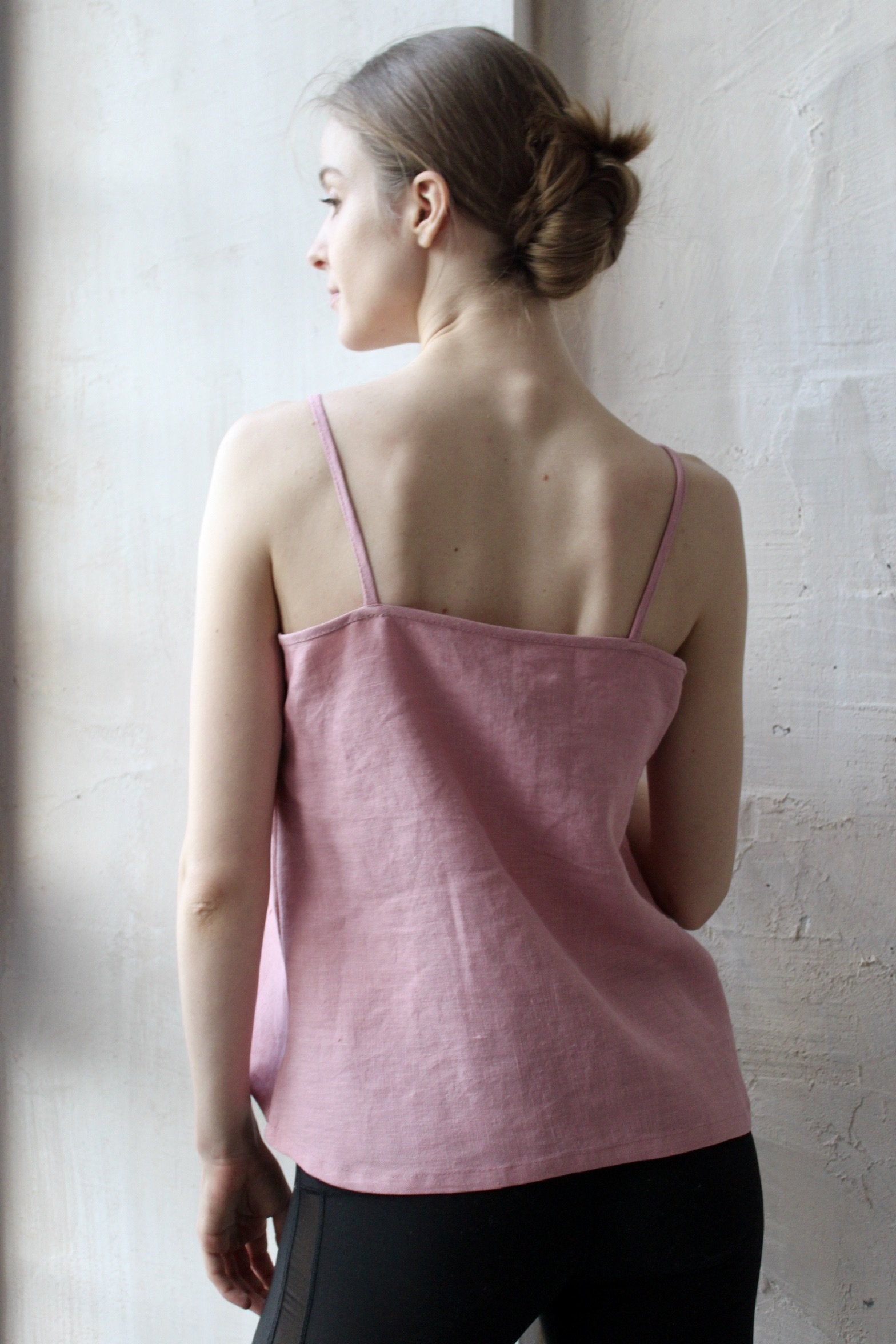 Linen Singlet Top