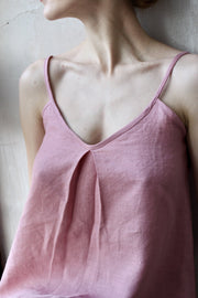 Linen Singlet Top