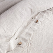 White Linen Quilt Cover Set