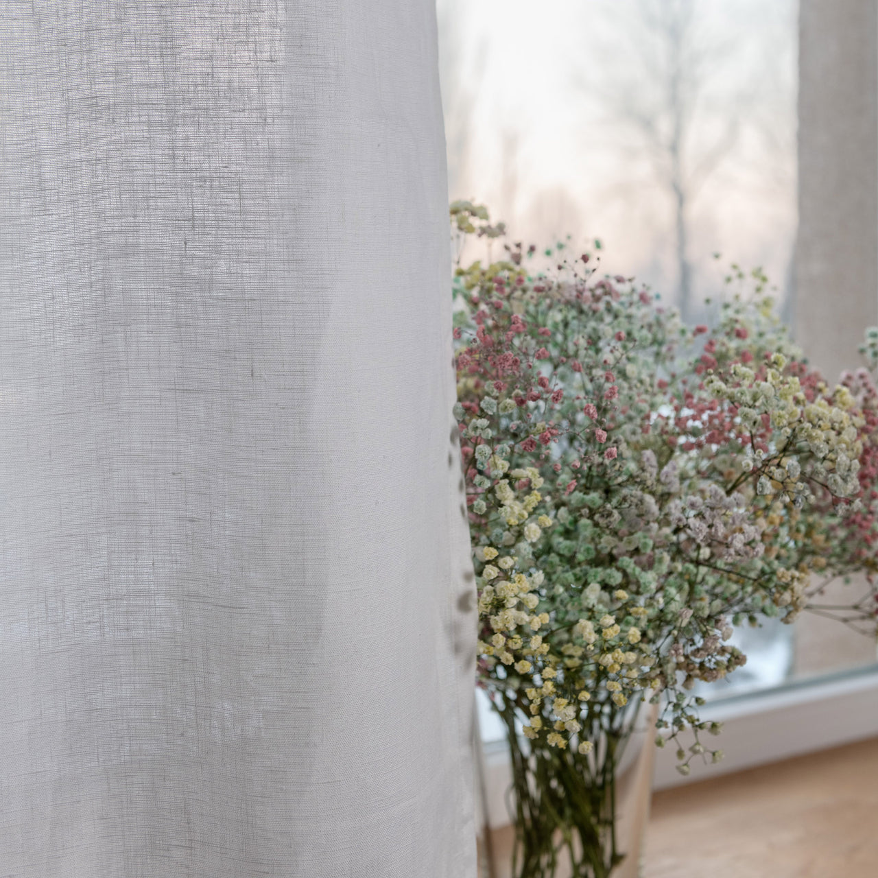 Linen Curtain Panel