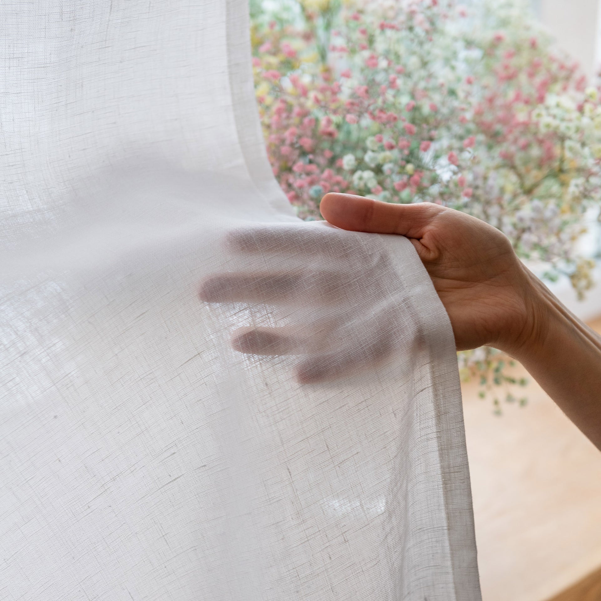 Linen Curtain Panel