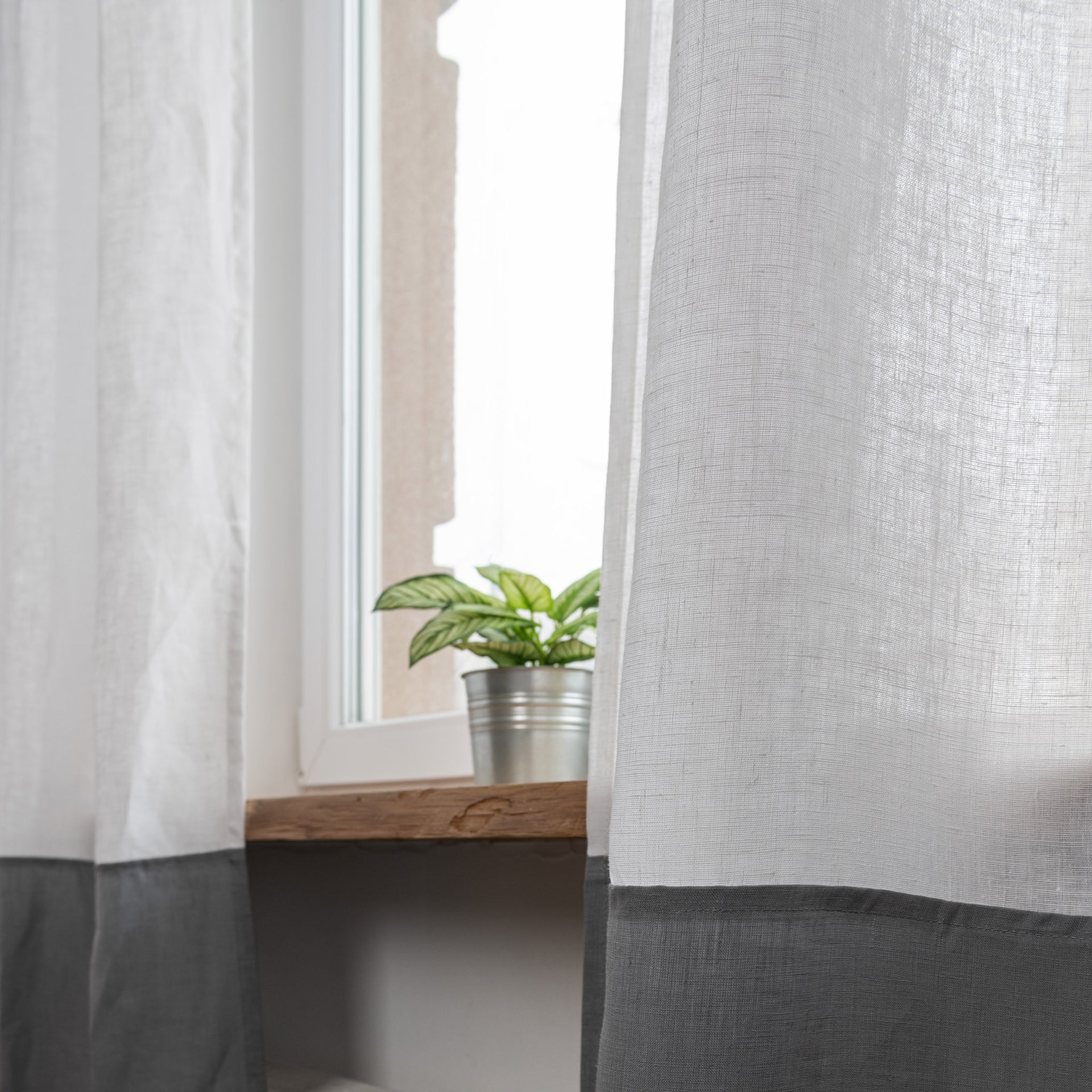 Linen Curtain Panel