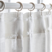 S-Fold Linen Curtain Panel with Cotton Lining