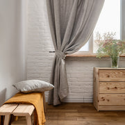 Thermal Linen Curtains For Winter