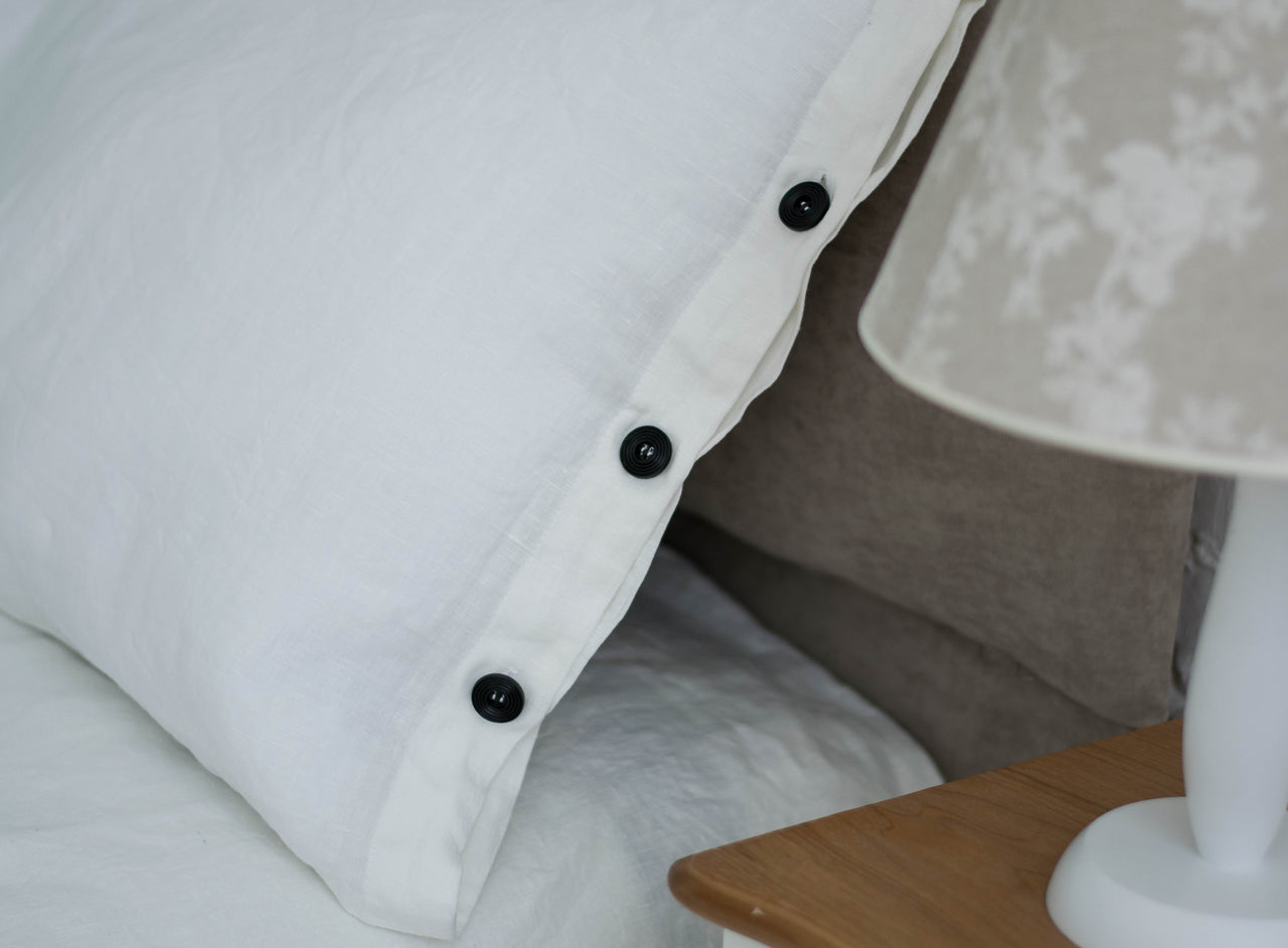 Linen Off-White Bedding 