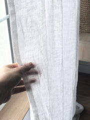 Linen Sheer Curtain