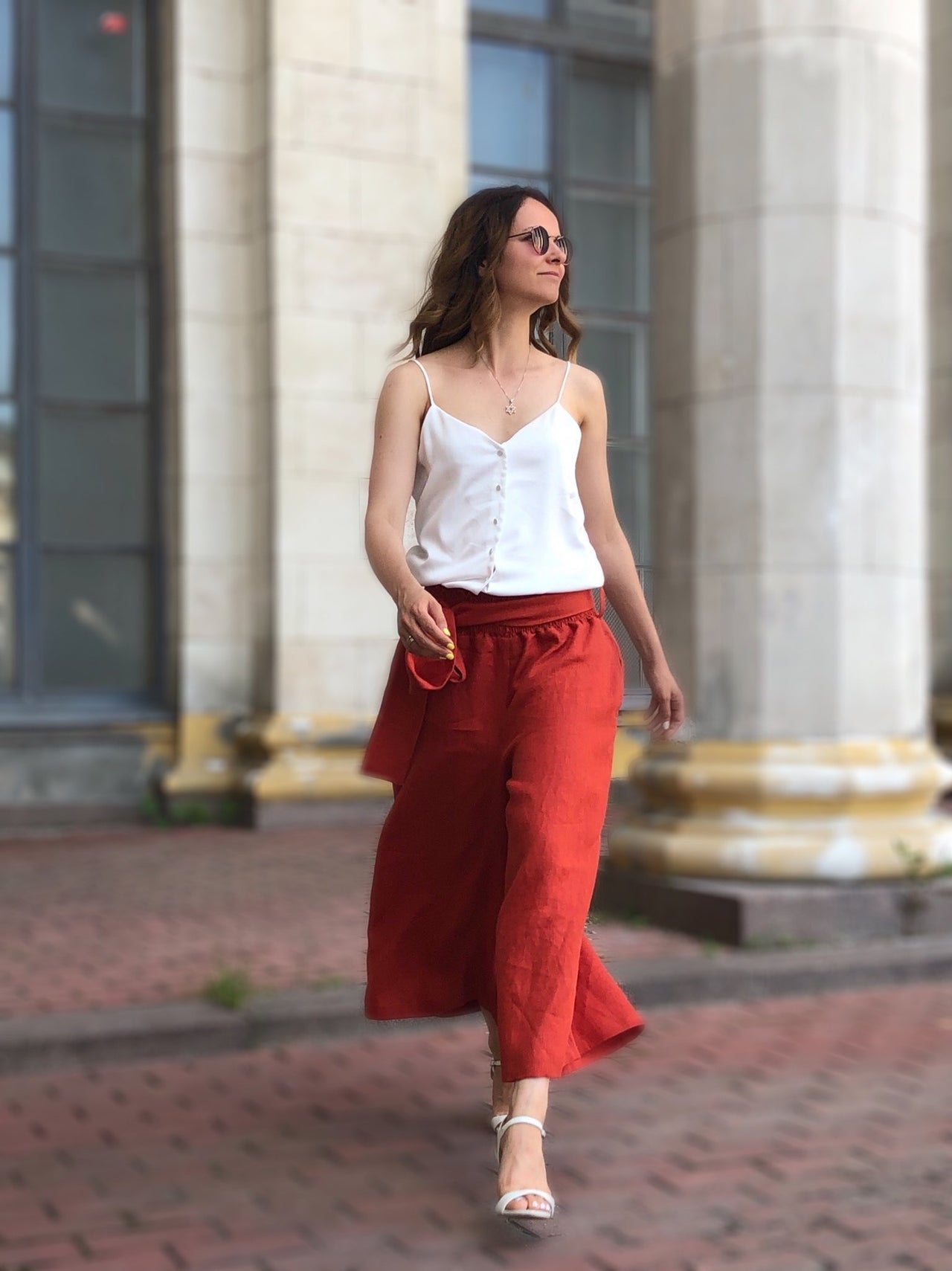 Linen Women Trousers 