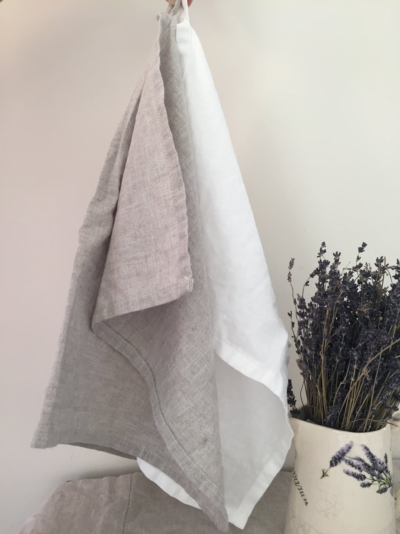Linen Bath and Hand Towel  