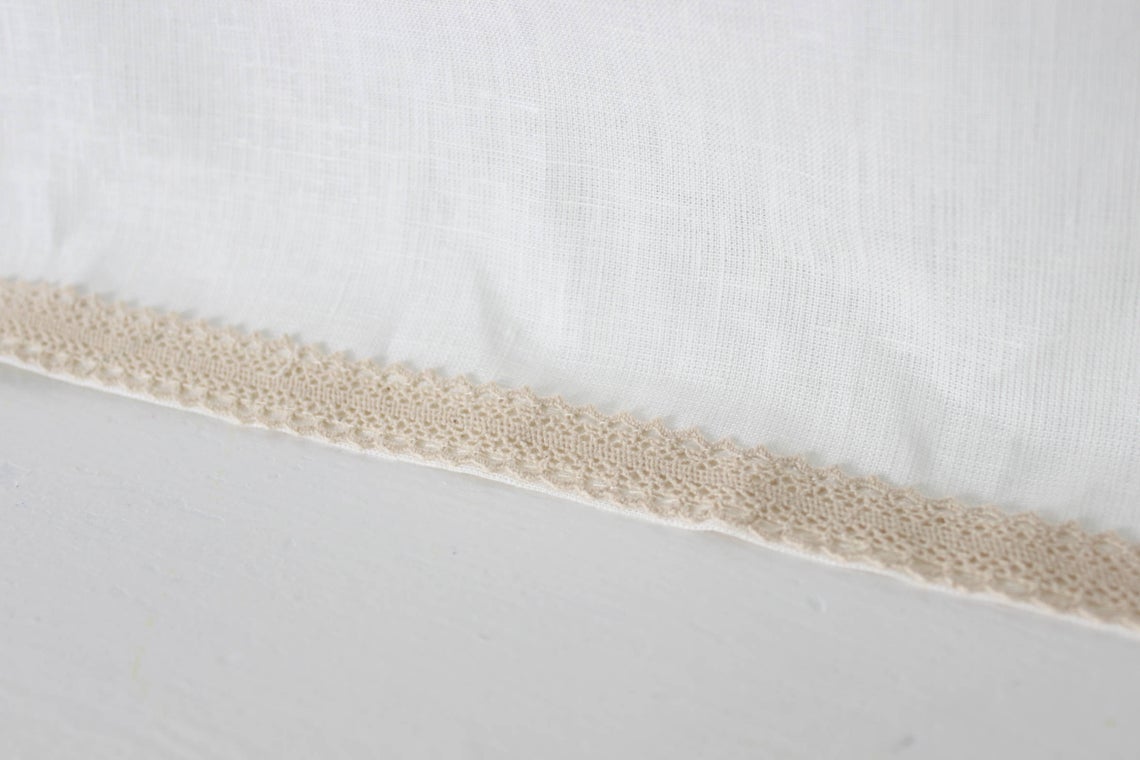 Linen Unlined Cafe Curtain