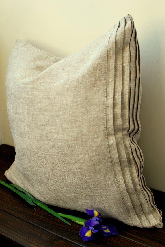 Natural Linen Pillow Sham 