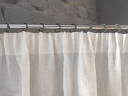 Pencil Pleat Linen Curtain